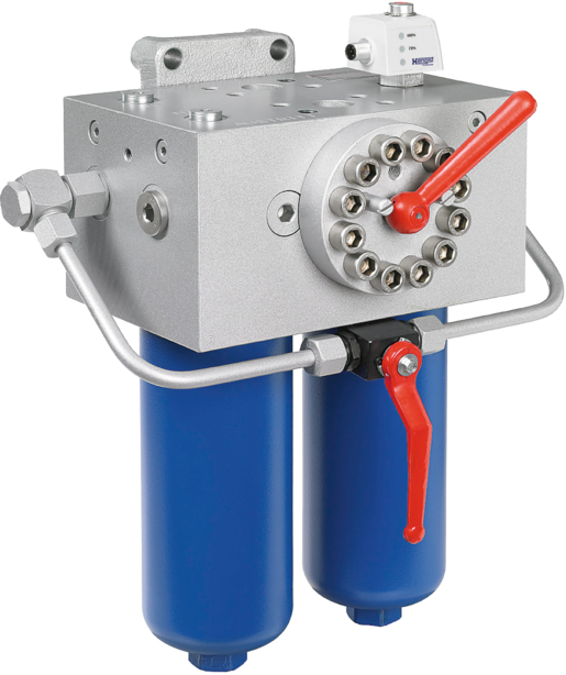 Hydraulik-Umschaltfilter Hydraulik-Umschaltfilter